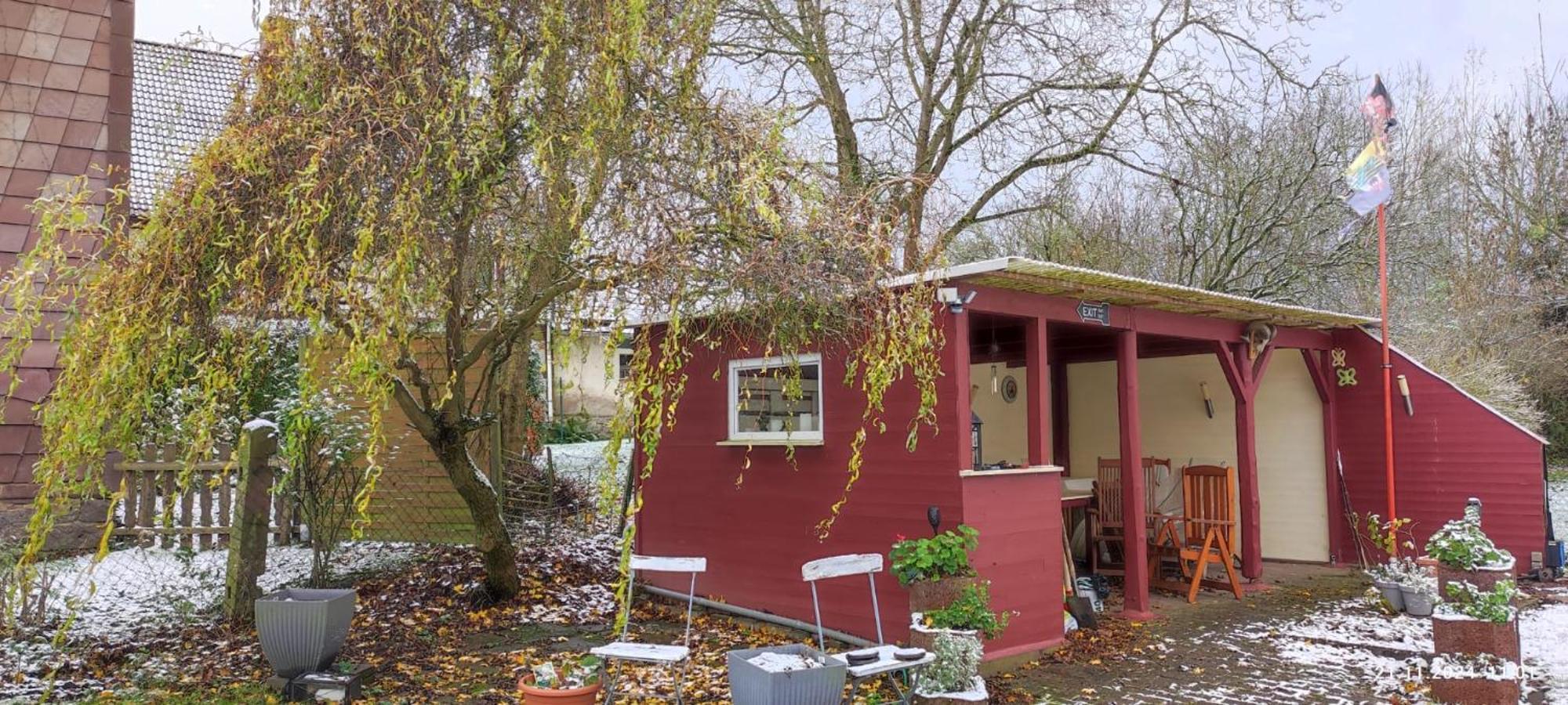 Appartamento Fachwerkhaus In Deensen - Solling-Vogler-Naturschutzgebiet Esterno foto